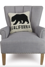 Peking Handicraft California  Black Bear Hook Pillow