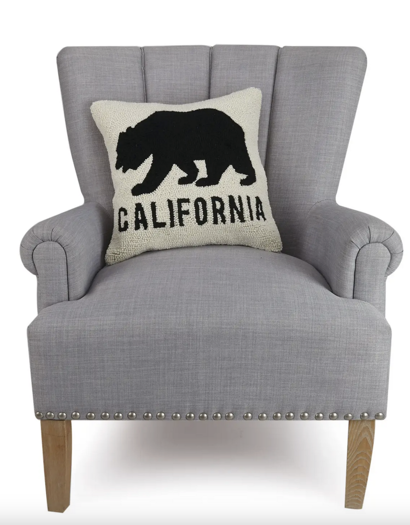 Peking Handicraft California  Black Bear Hook Pillow