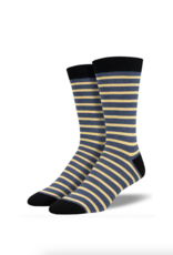 Bamboo Sailor Stripe Navy Gold