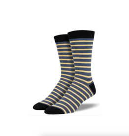 Bamboo Sailor Stripe Navy Gold