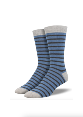 Bamboo Sailor Stripe Blue Gray