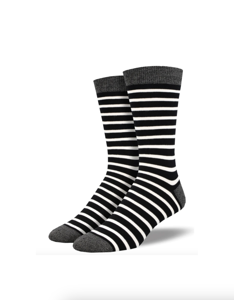 Bamboo Sailor Stripe Black White