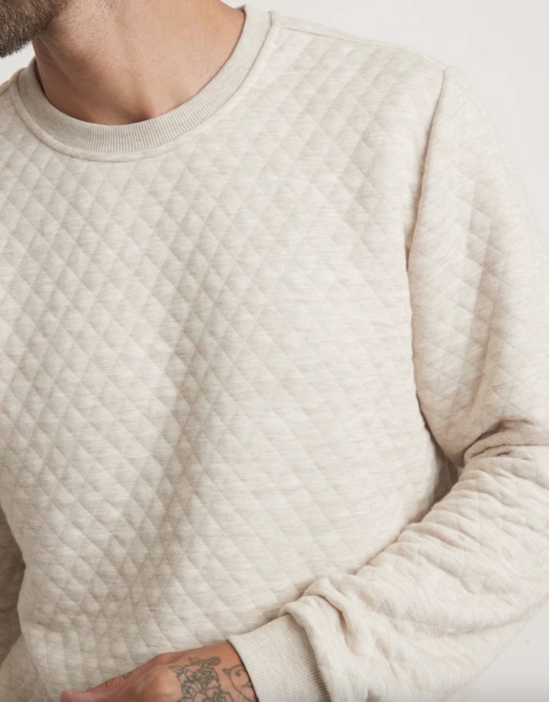 Marine Layer Corbet Quilted Crewneck