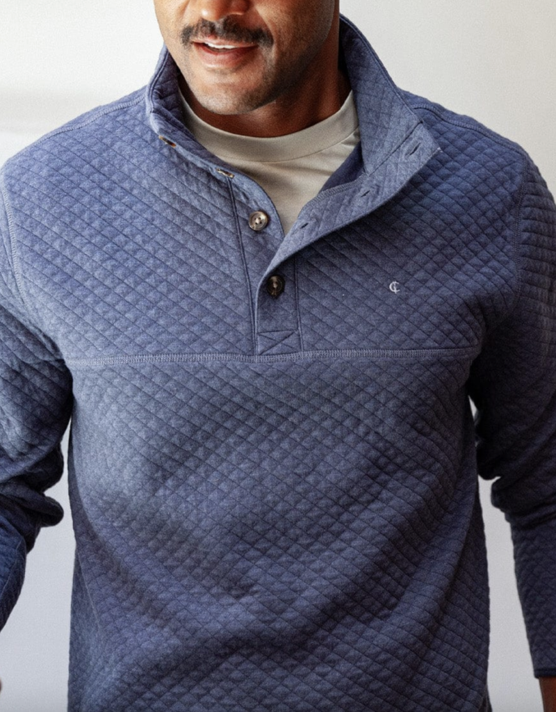 Quilted Pullover