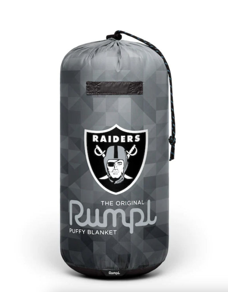 Rumpl Original Puffy Blanket Las Vegas Raiders