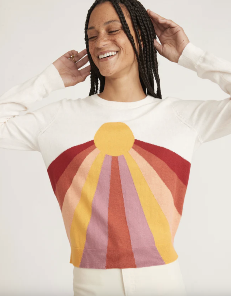 Marine Layer Sunset Icon Sweater