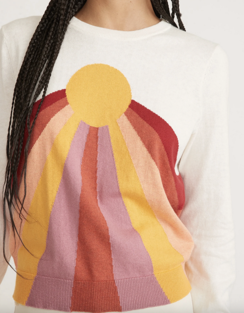 Marine Layer Sunset Icon Sweater