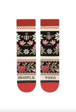 Stance Mistling Toes Black Sock M