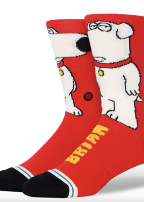 Stance The Dog Red Sock L