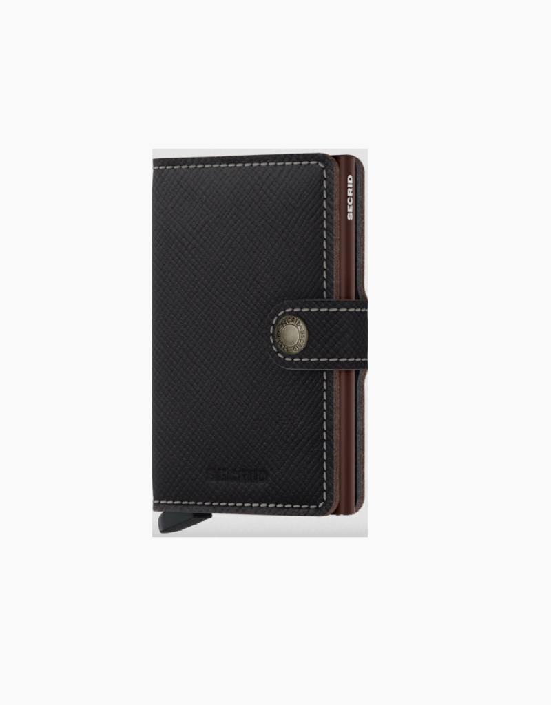 Secrid Miniwallet Saffiano Brown