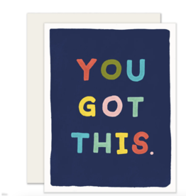 Slightly Stationery You Got This Card