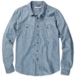 Outerknown Chambray Utility Shirt