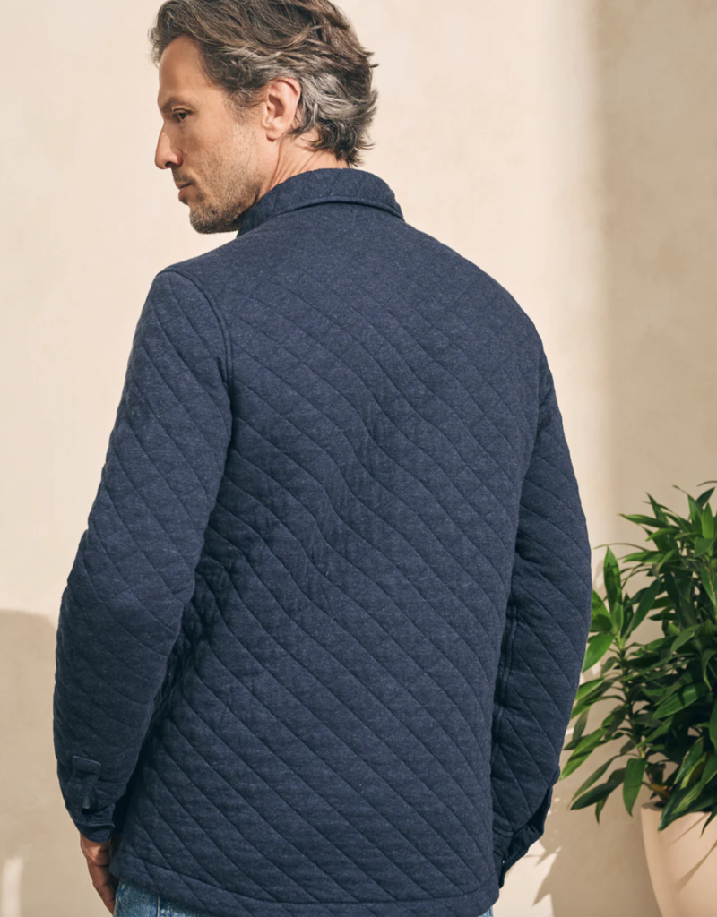 Faherty Epic Quilted Fleece CPO