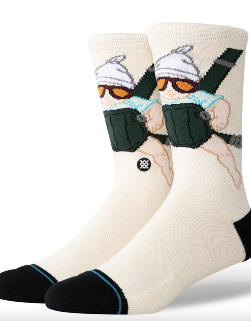 Stance Carlos Off White Socks L