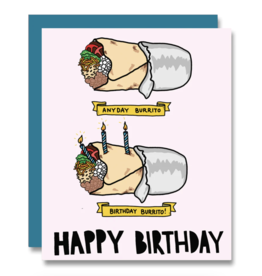 PapaLlama Burrito Birthday Card