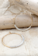 Pliers and String Helix Hoop S 14k Gold Fill