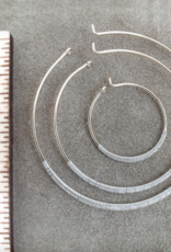 Pliers and String Helix Hoop S 14k Gold Fill