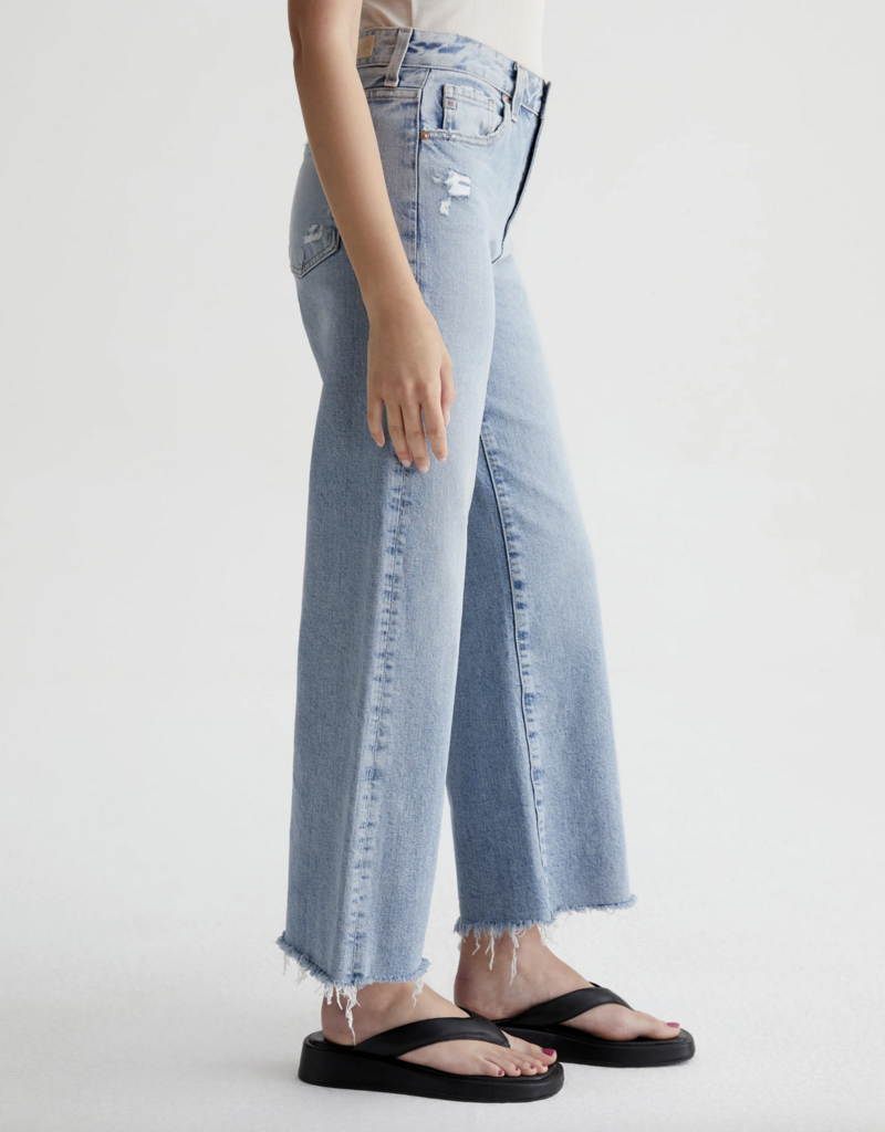 Cropped Seeded Wide Leg Denim - Chico's