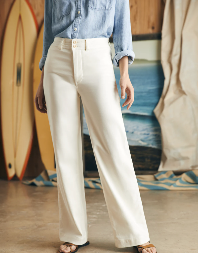 Faherty Stretch Terry Harbor Pant