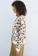 Sundry Clothing Leopard BoxyCardigan