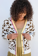 Sundry Clothing Leopard BoxyCardigan