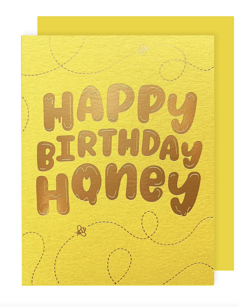 The Social Type Happy Birthday Honey Card