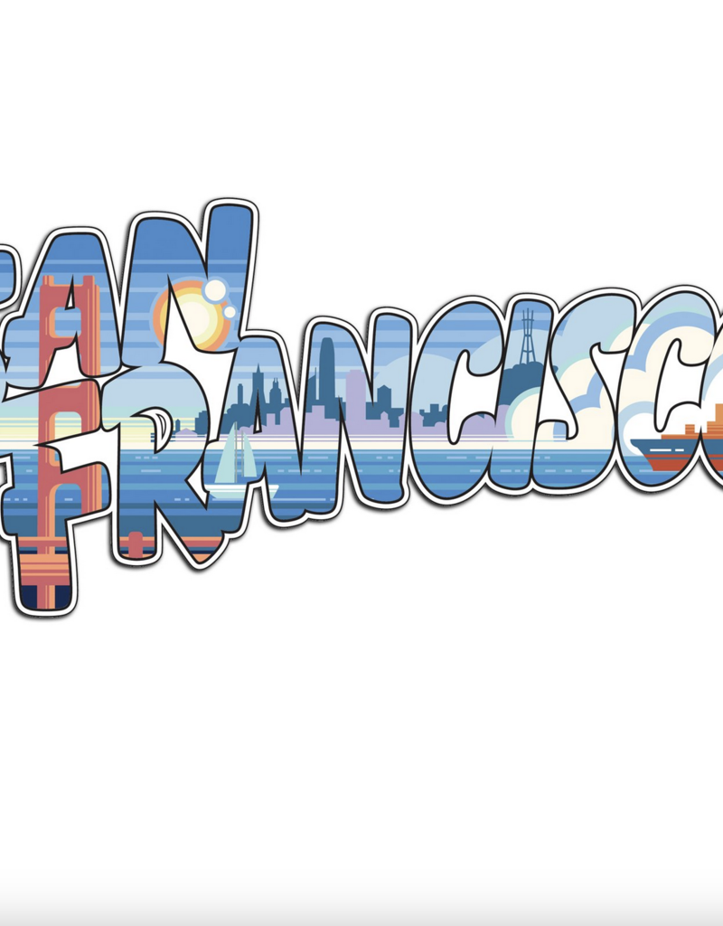 San Francisco 9" Vinyl Sticker