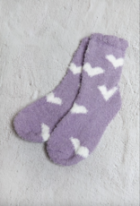 Wall to Wall Accessories Warm Coral Fleece Plush Socks
