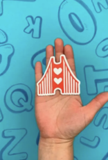 Papalama Golden Gate Bridge 3" Sticker