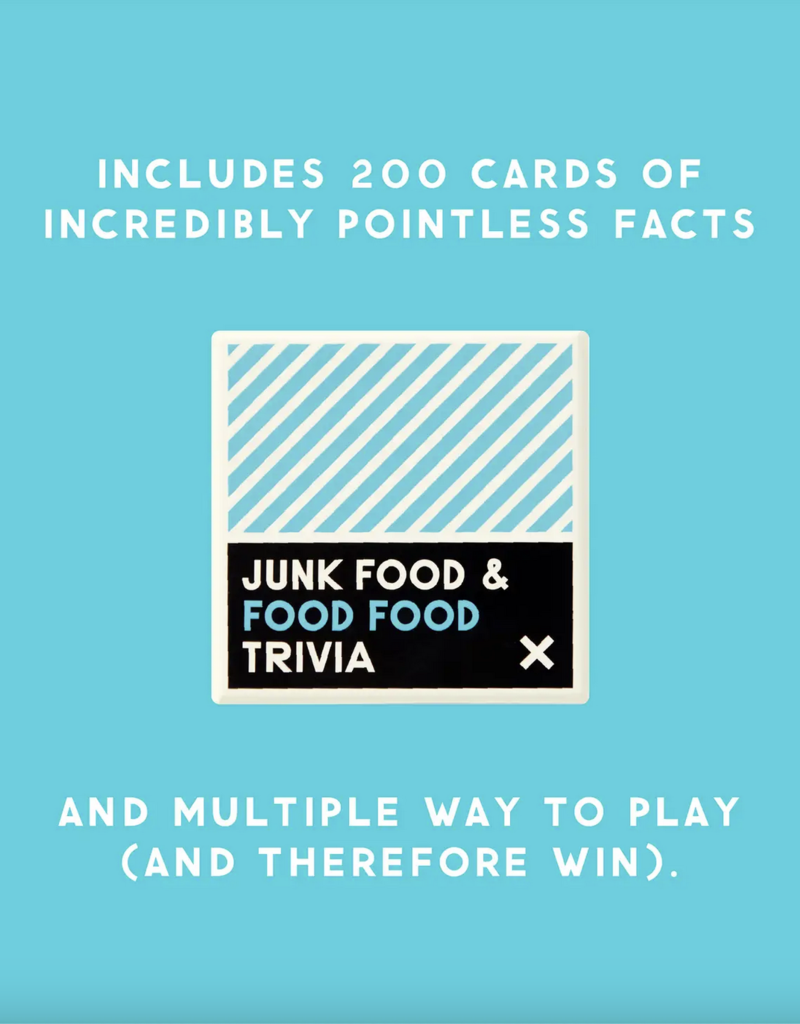 Brass Monkey Junk Food Trivia Cards