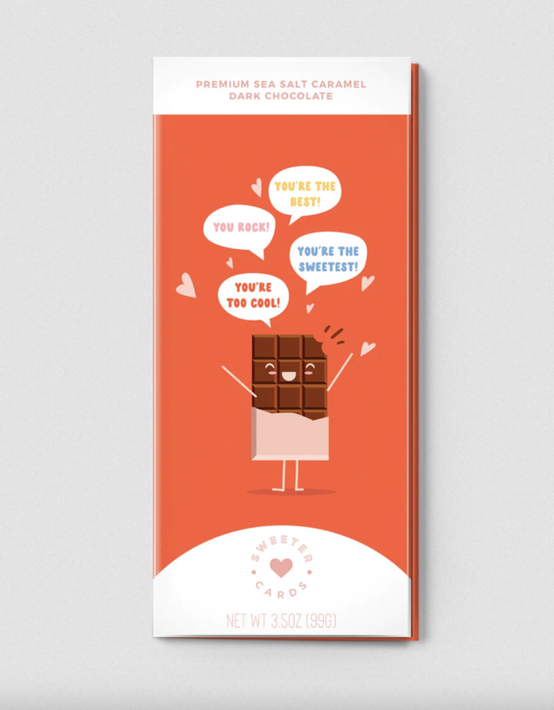 Sweeter Cards Complimentary Chocolate Bar