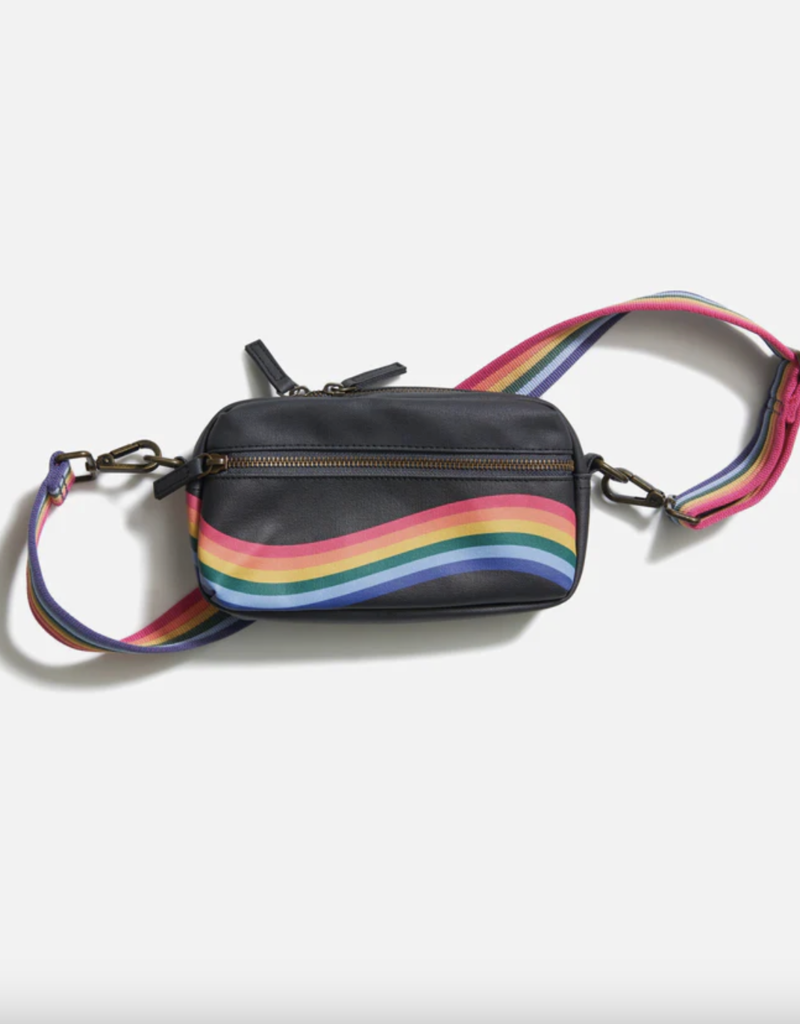 Marine Layer Wave Fanny Pack, Black