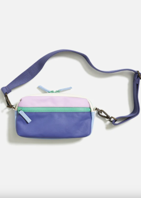 Marine Layer Color Block Fanny Pack, Lilac Colorblock