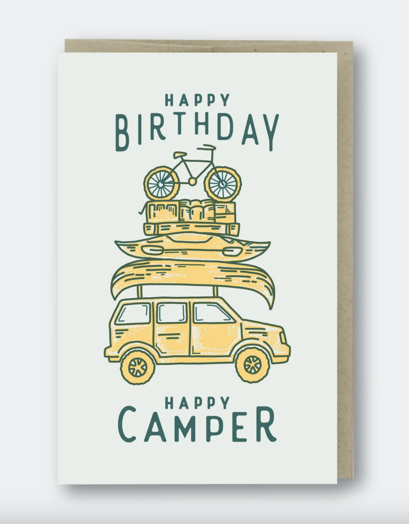 Pike Street Press Happy Camper Birthday