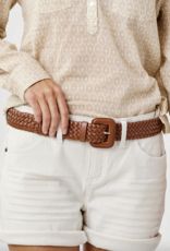 Carve Designs Woven Leather Belt
