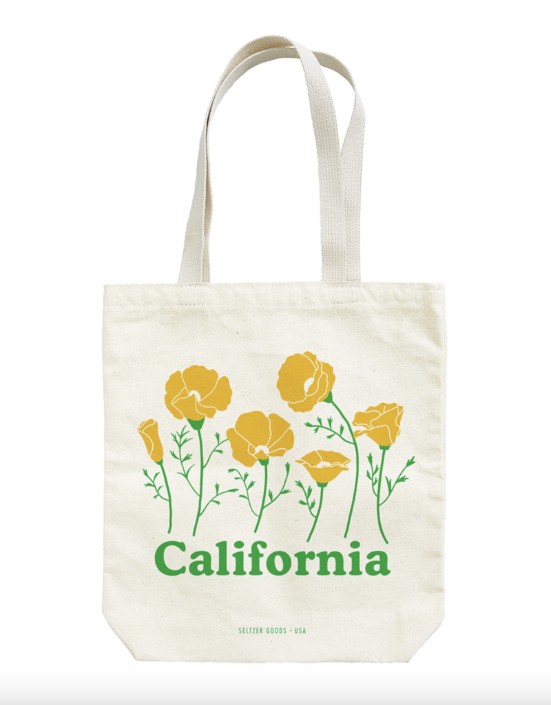 Seltzer California Poppy Tote