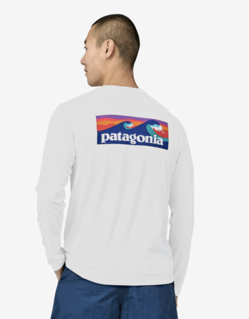Patagonia M's L/S Cap Cool Daily Graphic Shirt-Waters
