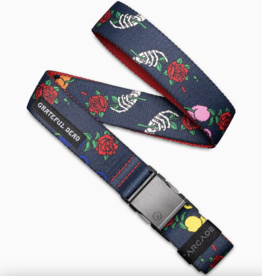 Arcade Belts Greatful Dead Bertha Bear Slim Navy