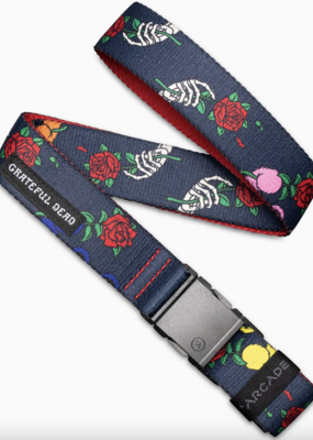 Arcade Belts Greatful Dead Bertha Bear Slim Navy