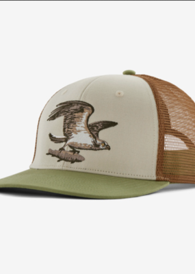 Patagonia Take A Stand Trucker Hat Stream Fed: Pumice