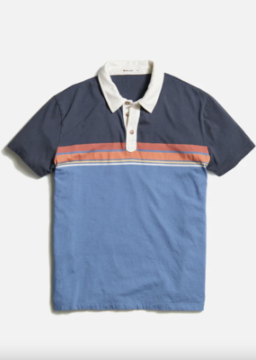 Marine Layer Engineered Stripe Polo