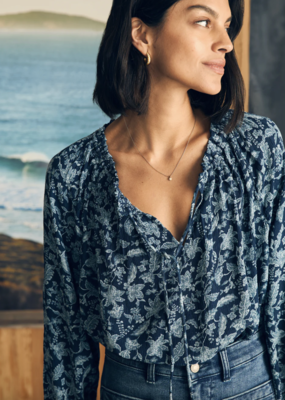 Faherty Emery Blouse