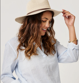 Carve Designs Panama Hat- Light Khaki