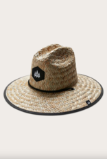 Hemlock Blackout Straw Lifeguard Hat OS