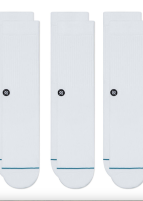 Stance Icon 3 Pack White Socks