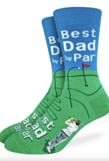 Men's Best Dad By Par Socks