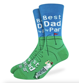 Best Dad By Par Socks