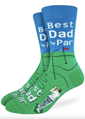 Best Dad By Par Socks
