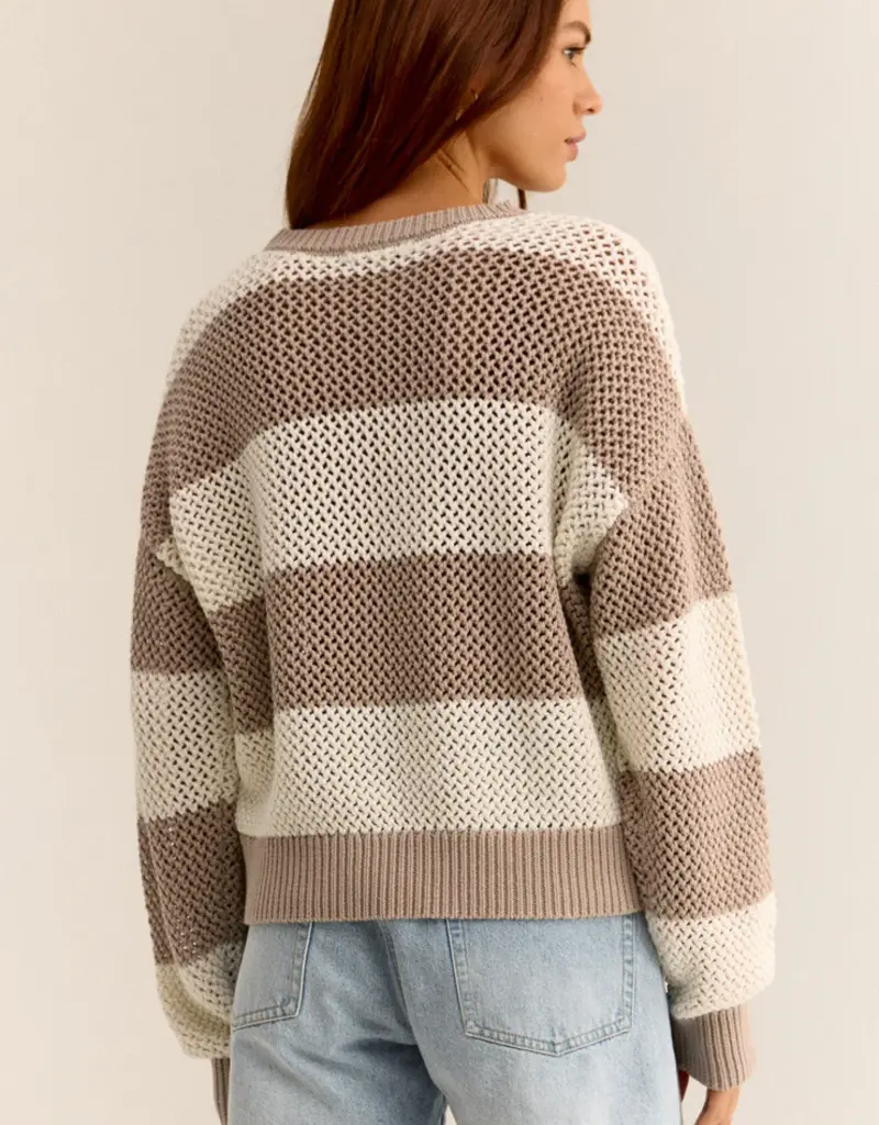 Z Supply Broadbeach Stripe Sweater