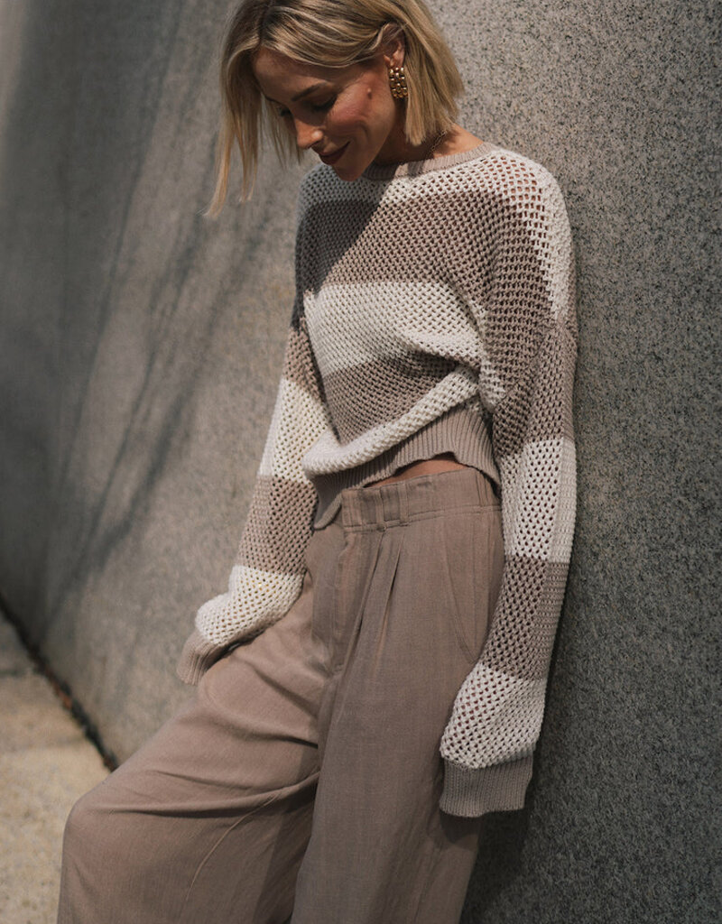 Z Supply Broadbeach Stripe Sweater